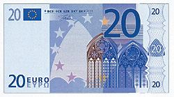 20 euro fronte