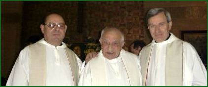P. Simeone con P. Stanislao e P. Augusto