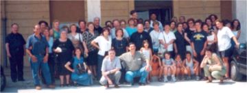 Partecipanti agli Esercizi Spirituali in Sicilia - Nicosia (EN) 16-19 agosto 2001